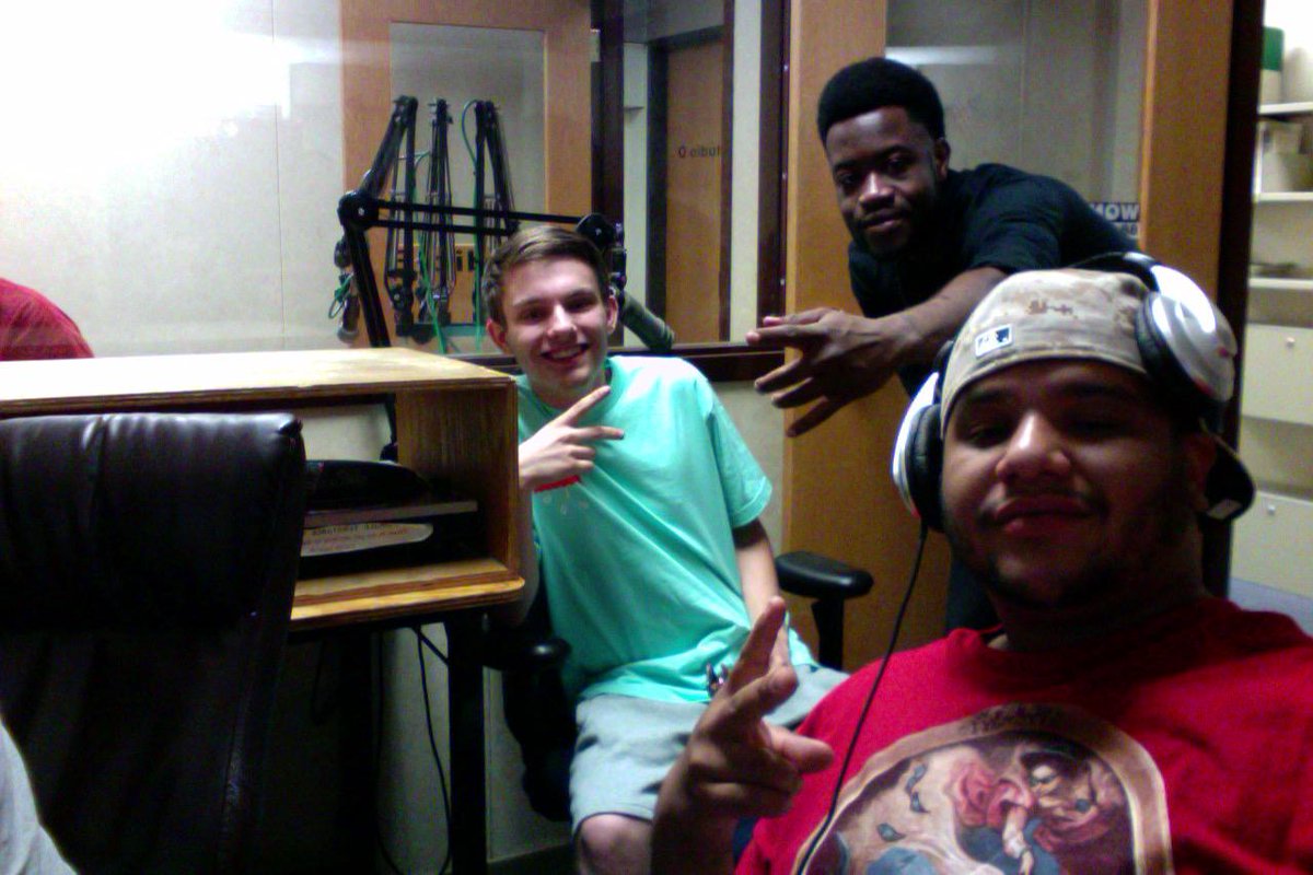 WQNAFM's tweet photo. #HipHopHumpDay is #Live w/ @TheRealUncanny, Wooly Manmouth, and @ItsRJC! #217HipHop http://t.co/FUvHo9hWnb