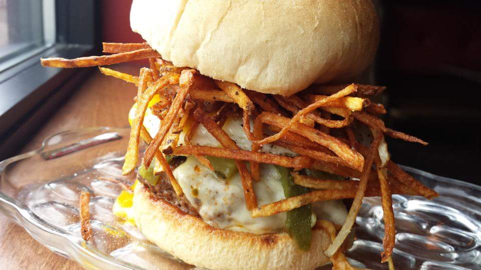 New Burger Special: Tony Montana. Our Big Frita w/ Pepperjack, X-Spicy Cuban Ketchup, Roasted Green Chilies &amp; Bacon.