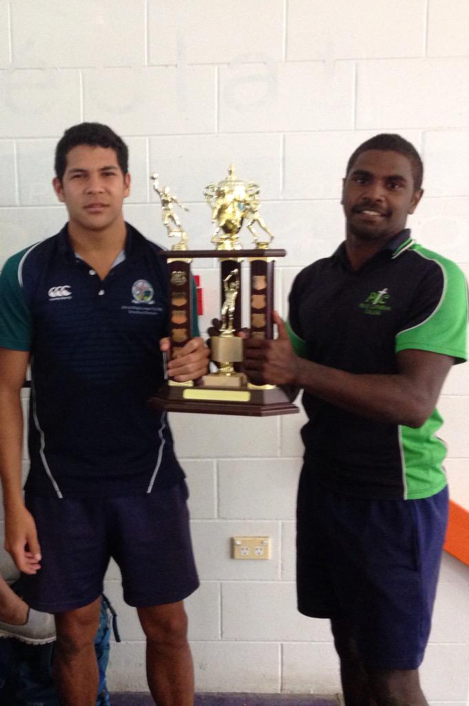 <a href="/PLC_Sport/">PLC Sport</a> AFL Capra collect the trophy