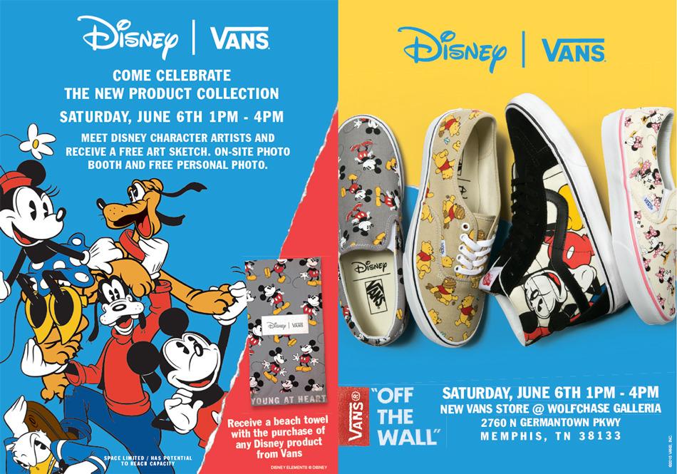 vans at the galleria