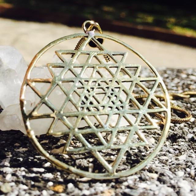 JediCollections's tweet photo. One of these #SriYantra pendants left in stock!

For the next 3 days, take off 33% using the discount code - NewMoo… http://t.co/i6JnU4aoTB