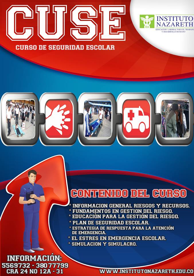 EduNazareth's tweet photo. Nuevo Curso de Seguridad Escolar https://t.co/wAqIjTPj6i http://t.co/1t2TcmkjfA