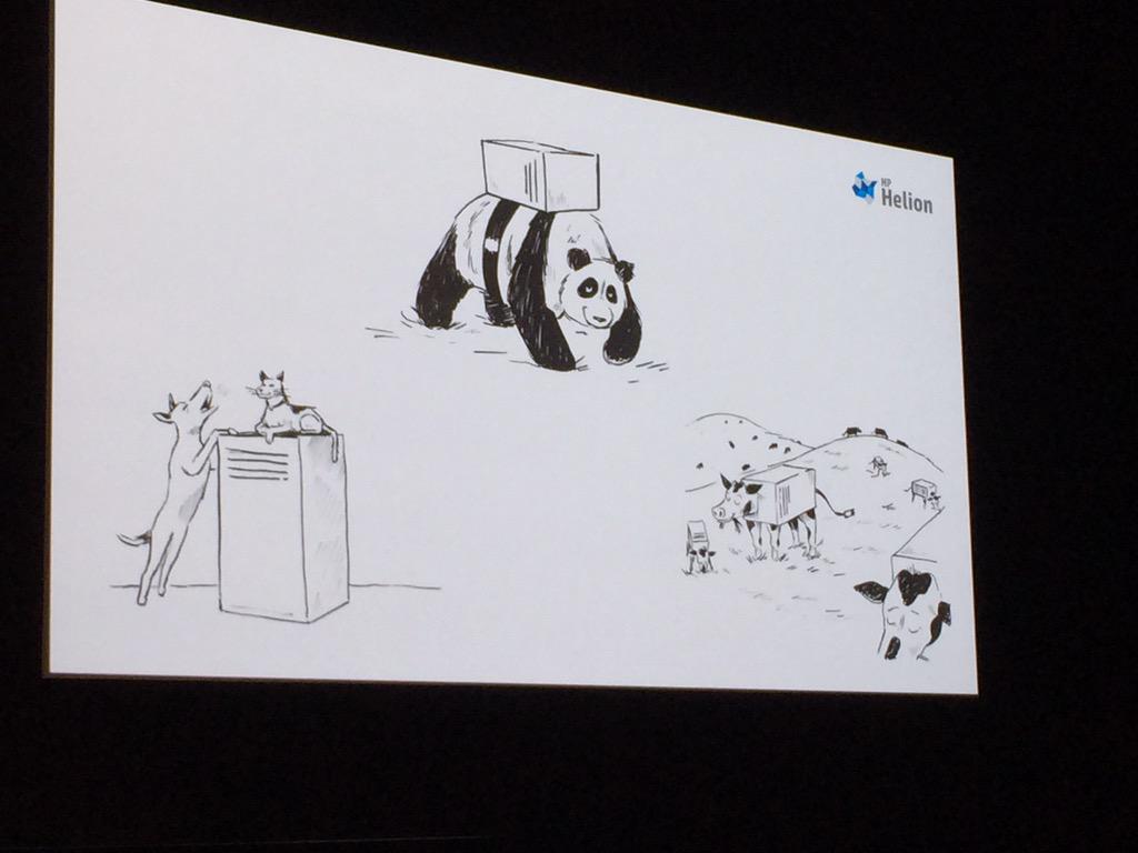 glg_sjm's tweet image. #hphelioncloud @GLGJoe pandas are servers that are even more precious than pets.