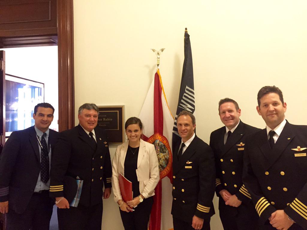 luigie767's tweet photo. @marcorubio Thank you to Mary Catherine at Senator Rubio's office for listening to our issues. #FlySafeAmerica http://t.co/DotSLnGMXO