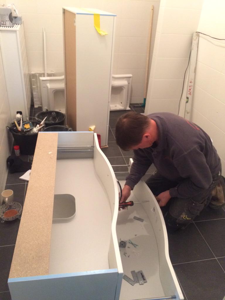TopBuilders1's tweet image. De badkamer is af en het resultaat mag er zeker zijn! Overweegt ook een nieuwe badkamer? Check onze website!