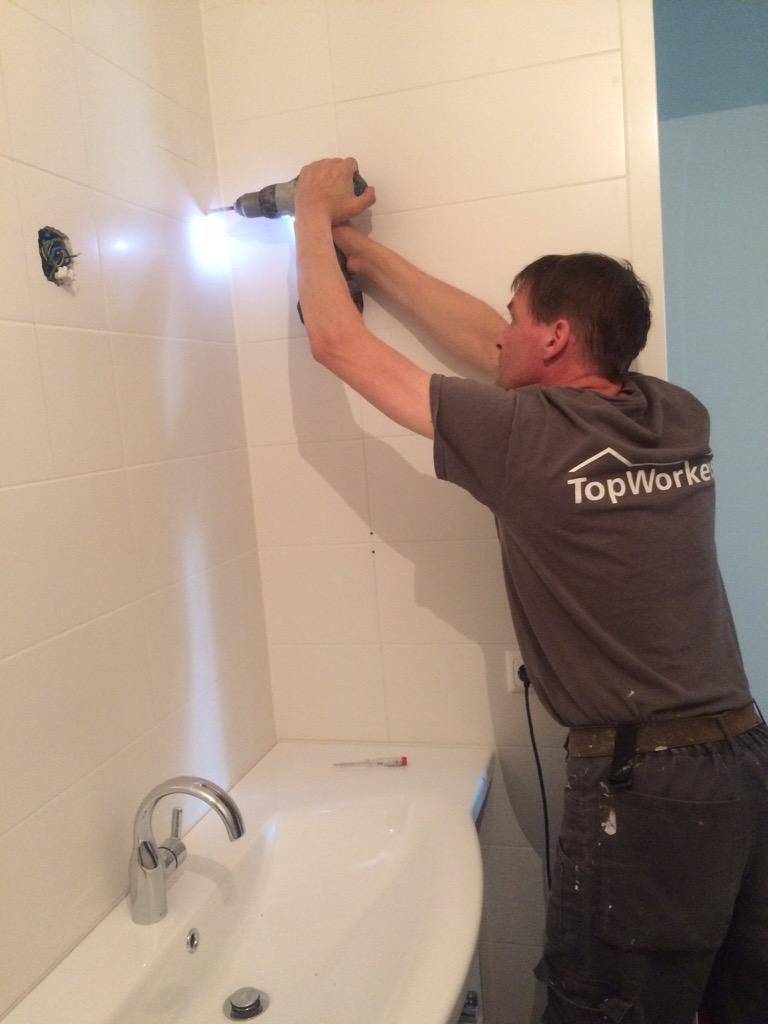 TopBuilders1's tweet image. De badkamer is af en het resultaat mag er zeker zijn! Overweegt ook een nieuwe badkamer? Check onze website!