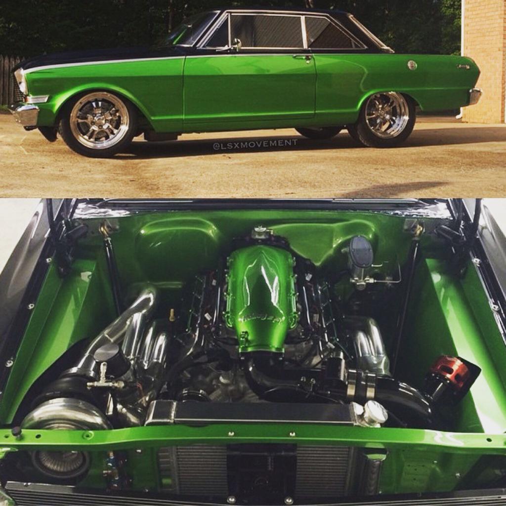 ratedRms's tweet photo. Another clean LS swap. Tag us in you're LS builds to get featured #LsAddicts #TransformationTuesday #ls #corvette http://t.co/yYbUO1rApA