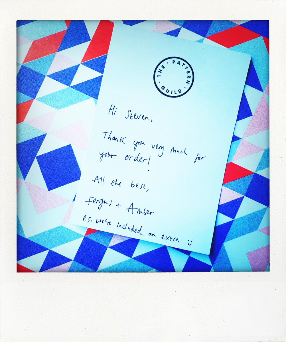 Bateman76's tweet image. Thank you @thepatternguild for our new riso prints. And huge thanks for sneaking in a freebie - you guys rock!