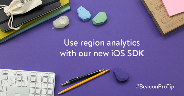 Estimote's tweet photo. #BeaconProTip: advanced #iBeacon analytics are possible with Estimote SDK http://t.co/eSUOJ4NRYj http://t.co/u4jh4ydyIz