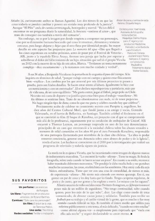 vicunitas_Arg's tweet photo. "Príncipe Valiente" #Scan4 #Bazaar @bazaarargentina @benjavicunamori ❤️ http://t.co/3SfaFDDkGP