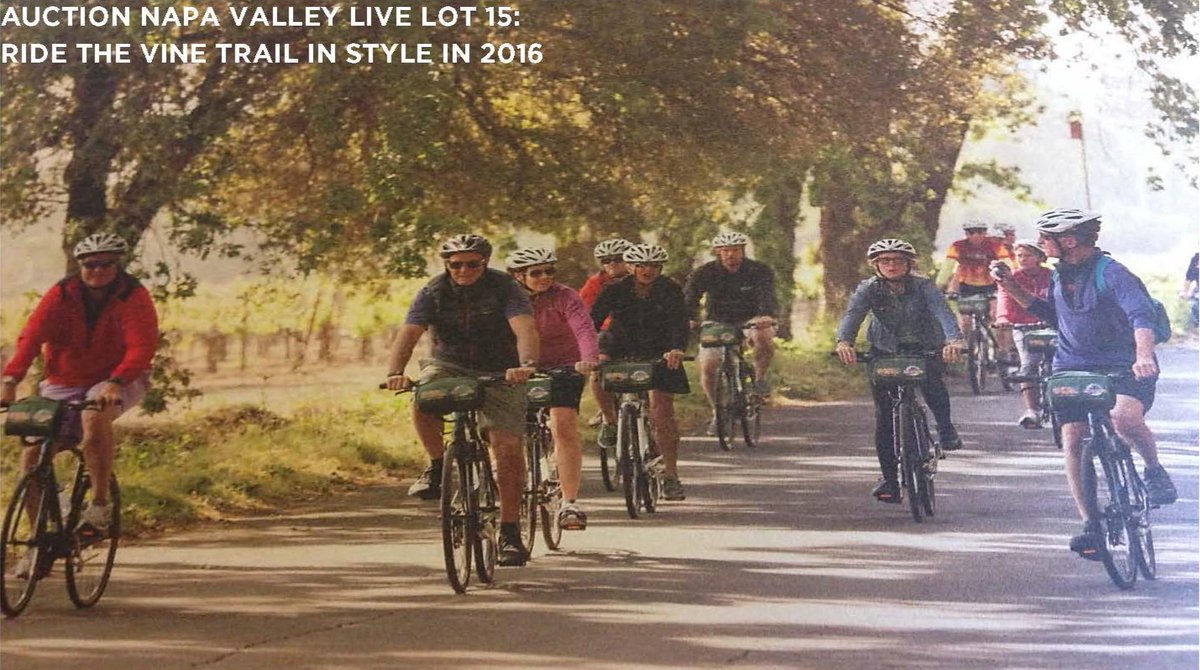HOOPLA! #ANV15 Lot15 bit.ly/ANVRidesVineTr… #NapaValley wineries w <a href="/Lexus/">Lexus</a> <a href="/PUBLICBikes/">PUBLIC Bikes</a> on #VINETRAIL in 2016!