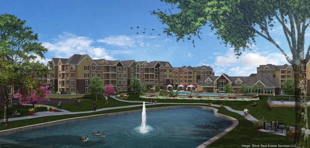 Luxury apartments will bring life to dormant Lenexa business park site: bizj.us/1hpmr9 #CRE