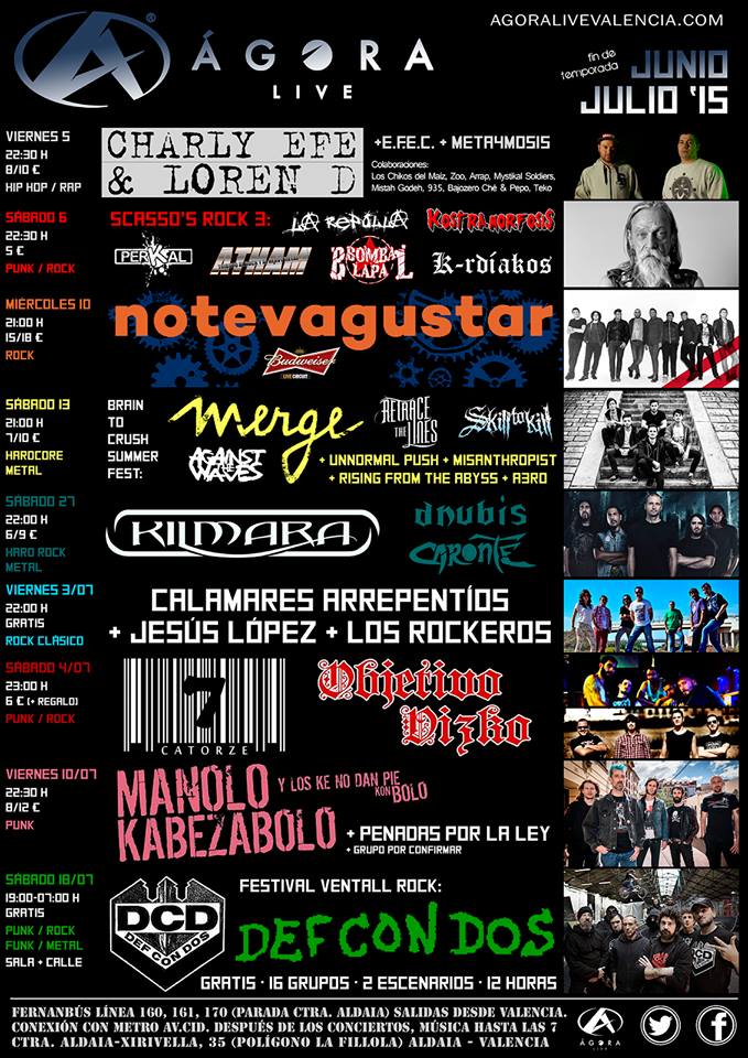 <a href="/SalaAgoraLive/">Ágora Live</a> ya tiene en su cartel el próximo concierto de <a href="/KILMARA_DFTW/">KILMARA OFFICIAL キルマラ</a> junto a Anubis y Caronte!!