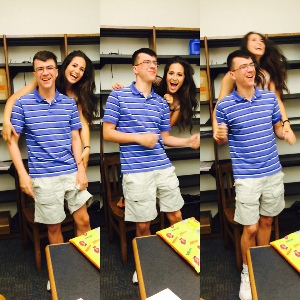 mathletes_hhs's tweet photo. Young mathlete aspires to be like her former math team captain, David Raab. #goodbye #bonding 👋🏼😭📚📎📝💯 http://t.co/uqHV6kfUEl
