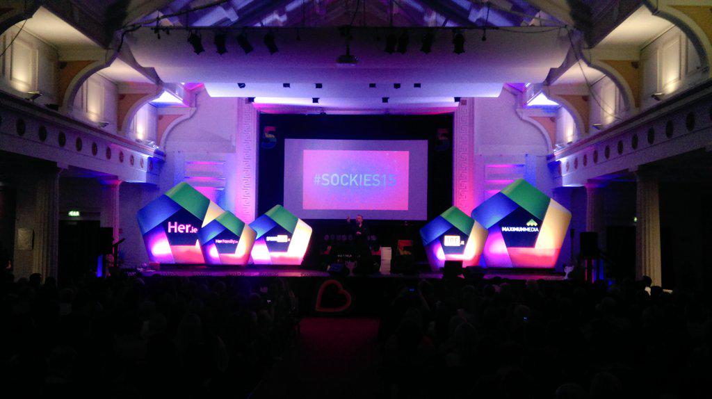 YesEquality2015's tweet photo. We're delighted to be here at the #sockies15. Good luck to all the nominees! http://t.co/AqzoSxr8g2