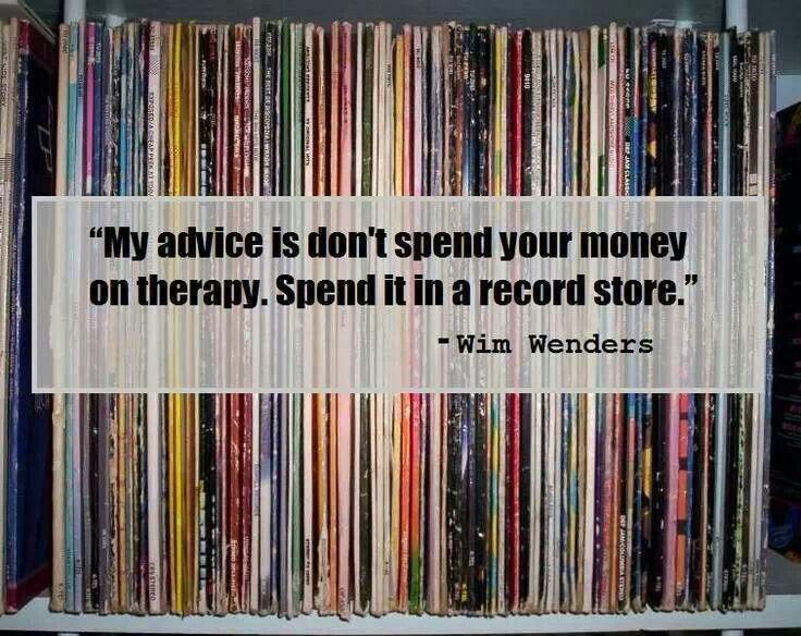 RecordStoreBook's tweet photo. Therapy? Nah ... #BuyRecords!! #vinylforever #therecordstorebook #recordstorebook http://t.co/tJKrar8iuP