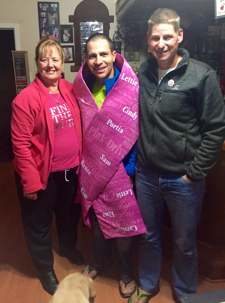 Meet #Lettie our 5th Team mate for #expafrica handed over by <a href="/MichaeldeHaast/">Michael De Haast</a> <a href="/PinkDriveNoels/">Noelene Kotschan</a> <a href="/VanHaywood/">Instagram: @vanhaywood</a> #ribbonlove