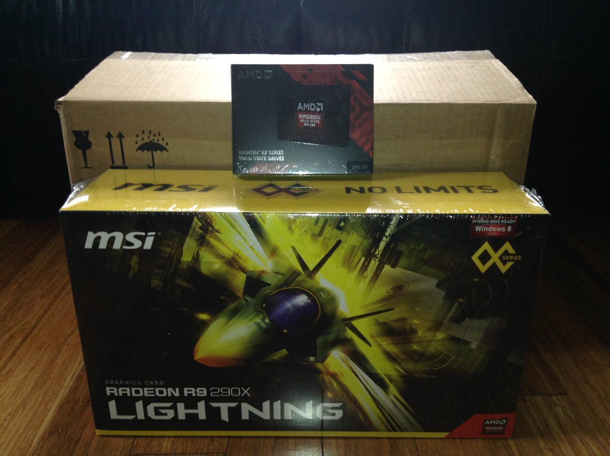 PCPerGaming's tweet image. Attention @wraith322 &amp;amp; @zmettin : Your #VLAN10 prizes provided by @AMDGaming @Samshaw71 are on their way to you !