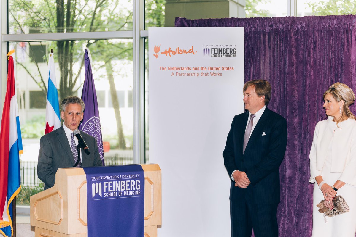 seansuphoto's tweet photo. King and Queen of the Netherlands Visit NU Feinberg School of Medicine @NorthwesternU @nufeinbergmed @thedailynu http://t.co/hD0ljGZ9rH