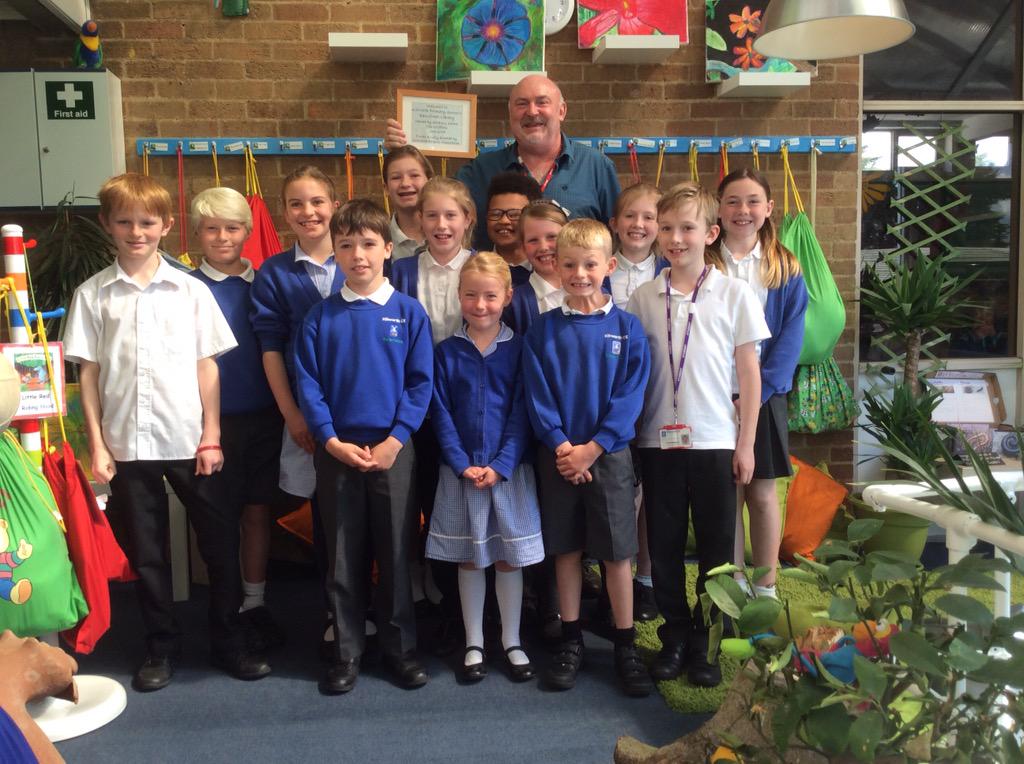 Kibprimary's tweet image. Amazing day with children's author Neil Griffiths - inspiring story teller! Children, staff and parents gripped!