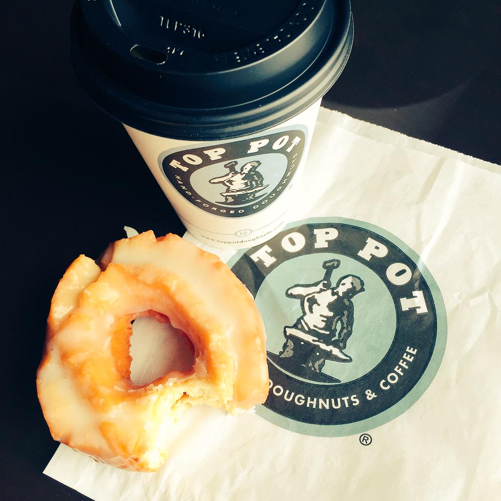 sctosf's tweet photo. When in Seattle... @Toppot doughnuts #oldfashioned http://t.co/5qezQRDP8c