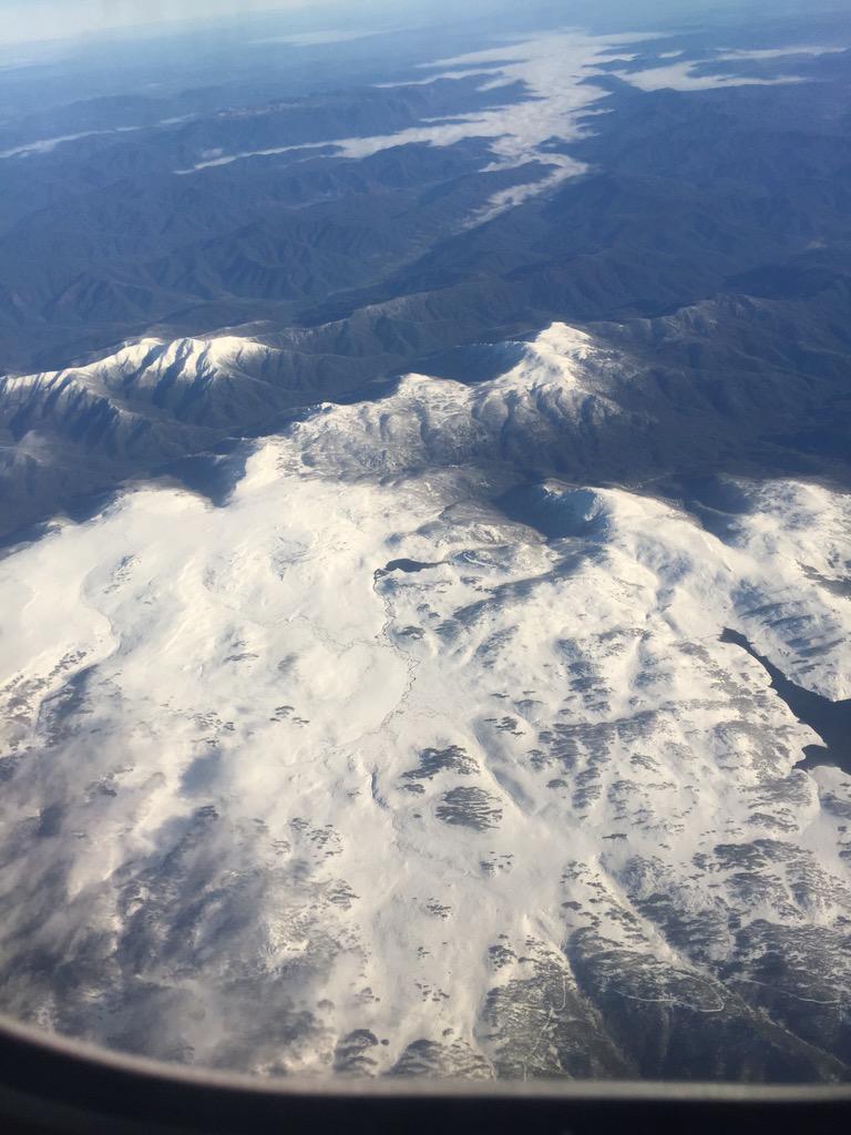 Spudssports's tweet image. Victorian #snowfields from the air. You know your home #victoria #longtrip
