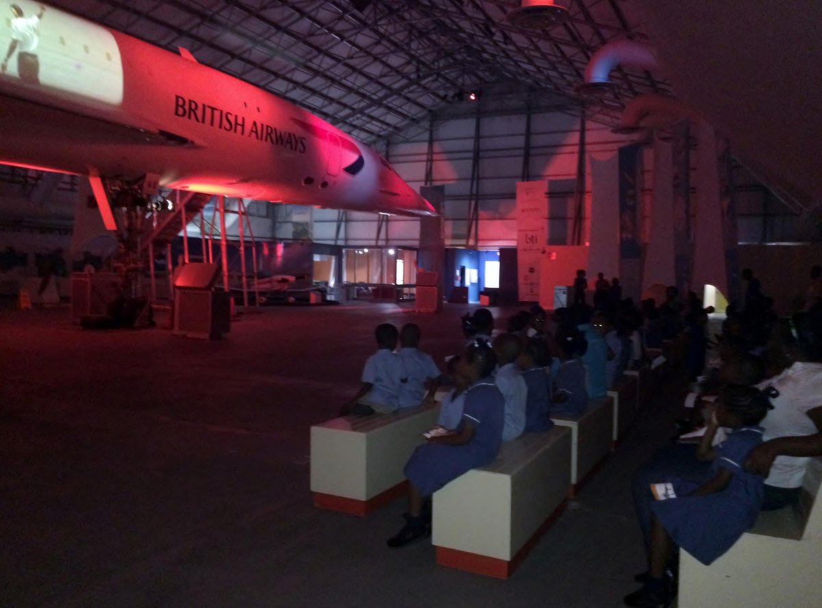 #Barbados is our home #students of the Eden Lodge Primary School visited the <a href="/bdosconcorde/">Barbados Concorde</a> today!