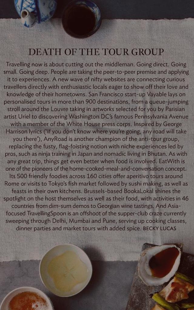 GuideHackers's tweet image. Great article from @CNTraveler on the anti #tour group movement and doing things yourself #direct #personal #travel