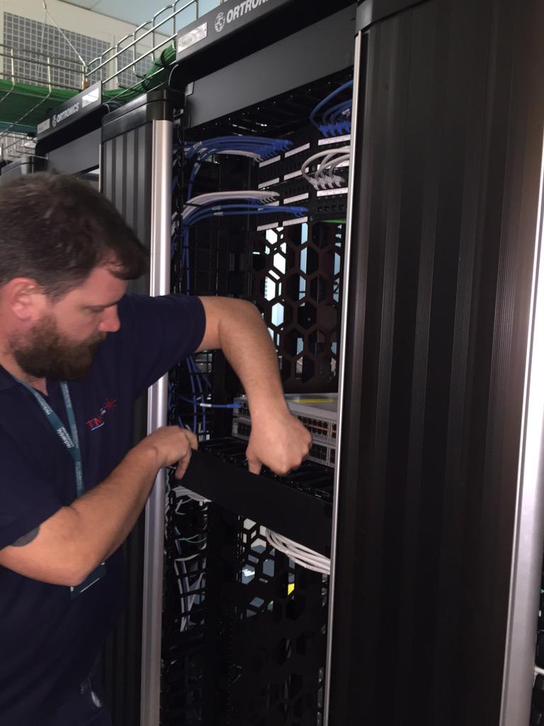TnsComms's tweet photo. Our DC teams showing our skills to the client for MAC's @datacentreall @NCNMag @datacenter_news @DataSpecialties http://t.co/ACJoz5NQ4y