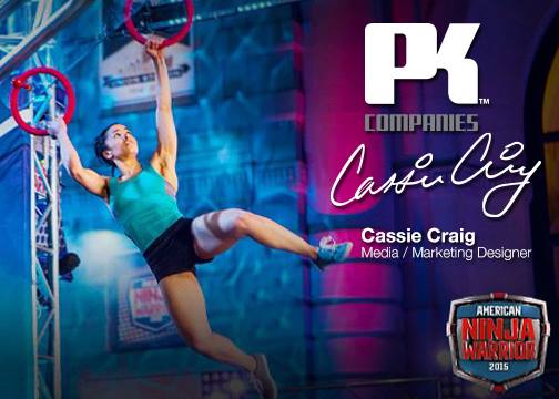 PKTechnology's tweet image. PKPROUD of our very own, #CassieCraig &amp;amp;her outstanding performance on @ninjawarrior #AmericanNinjaWarrior #TeamCassie