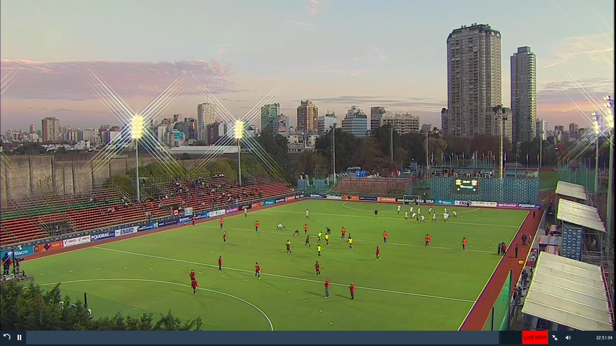 HockeyStyle's tweet image. Warming-up #HWL2015 #EspvCan - game starts in 10 minutes @idrox_pi @rfe_hockey