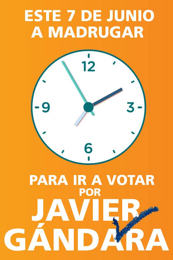 TodosXAnaya's tweet photo. Temprano este domingo vamos a emitir nuestro voto para @JavierGandaraM y después en familia ¡celebremos el triunfo! http://t.co/oZR8zqJvLO