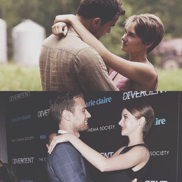 OtraMasAqui_'s tweet photo. Shailene y Theo son perfectos el uno para el otro de la misma forma en la que Tobías y Tris lo son. http://t.co/DP6BUDcZvY