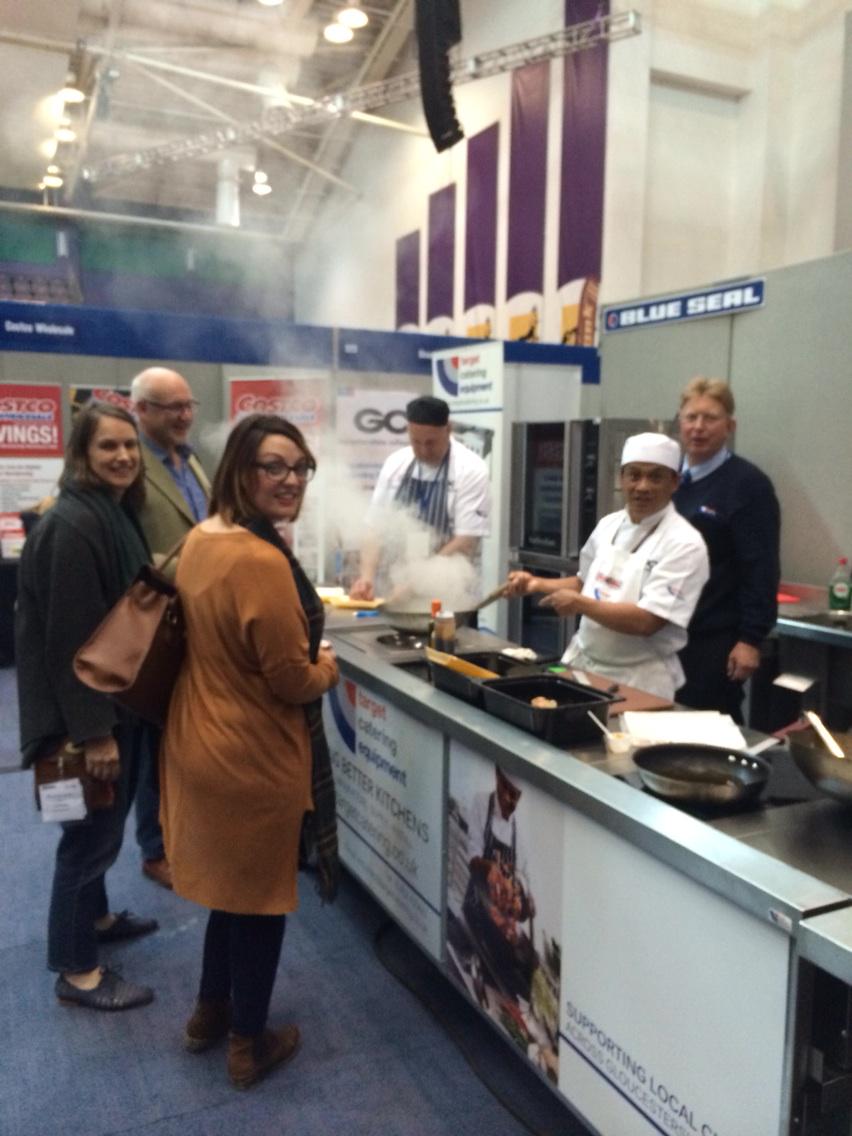foilsuk's tweet photo. Spot the O-Live&amp;Co bottle #cheltenham #cookery demo http://t.co/N8kaSFmOMM