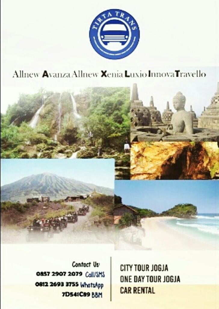 "Car Rental and One Day Tour Jogja" the right choice to be your travelling partner :))