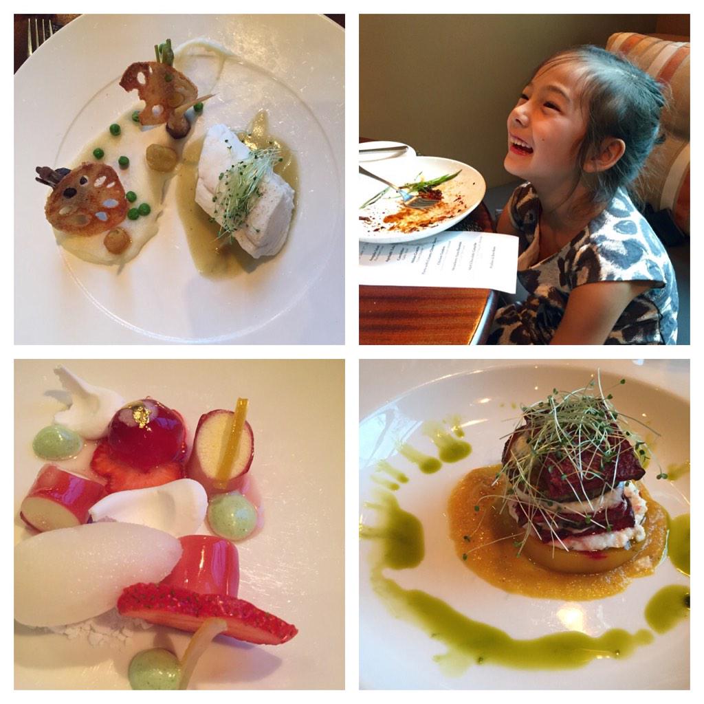 Memorable meal <a href="/picachef/">Pacific Institute of Culinary Arts</a> yesterday! #minifoodie loved all 8 courses!  #vancouver #foodie #vancouvereats #yvrfoodie