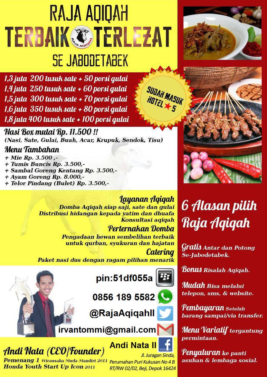 irvanShop's tweet image. Pluang Usaha! RT/Share k smua kontak anda &amp;amp; order k @RajaAqiqahII utk dptkan bgi hsl 50:50 dr netProfit yg sya dptkan