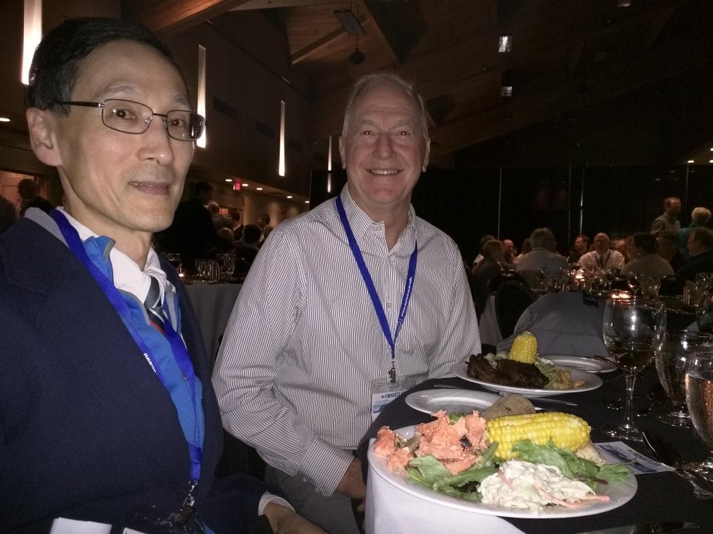 MuketyMuk's tweet image. #CMOS2015 #Whistler banquet. Great food, even better company! L