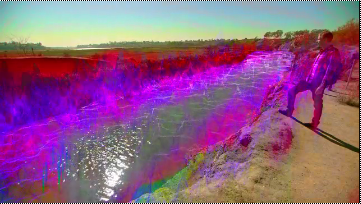 ScienceChannel's tweet photo. Are our brains limiting us? What if THIS is what the world looked like? #ThroughTheWormhole #MindBlown http://t.co/D5ERa2Gm0L