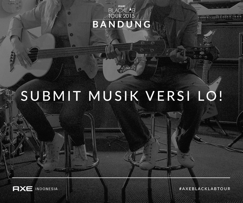 ardanradio's tweet photo. Submit music challenge km di http://t.co/MO3MBifnpk buat jd opening act @SOREband di #AxeBlackLabTour 2015! @AXE_ID http://t.co/SEAJTch45O