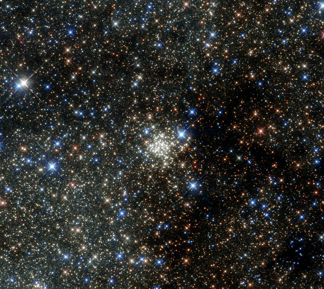 This was a fun briefing: My science advisor just showed me this Hubble shot of the most crowded place in our galaxy.