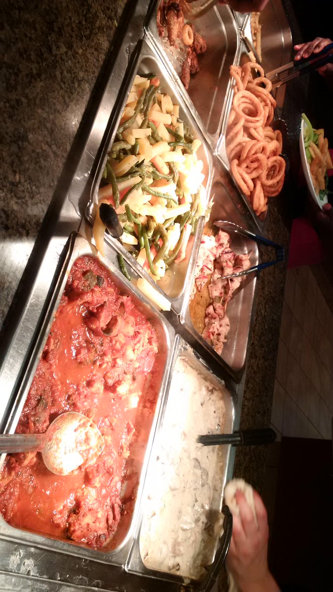 StAndrewSchool's tweet photo. Dinner at 'Le Buffet' was delicious! A great variety for everyone's taste. 
We're stuffed &amp; going bowling! http://t.co/COUxFYQawD
