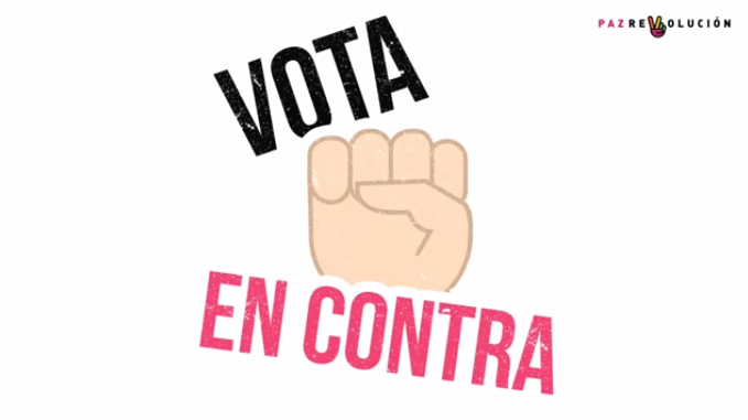 SinEmbargoMX's tweet photo. |@PazRevolucionMx lanza la campaña #VotaEnContra: el voto nulo da el triunfo a los de siempre http://t.co/YYZBGMdBdO http://t.co/kunFSZMUzi