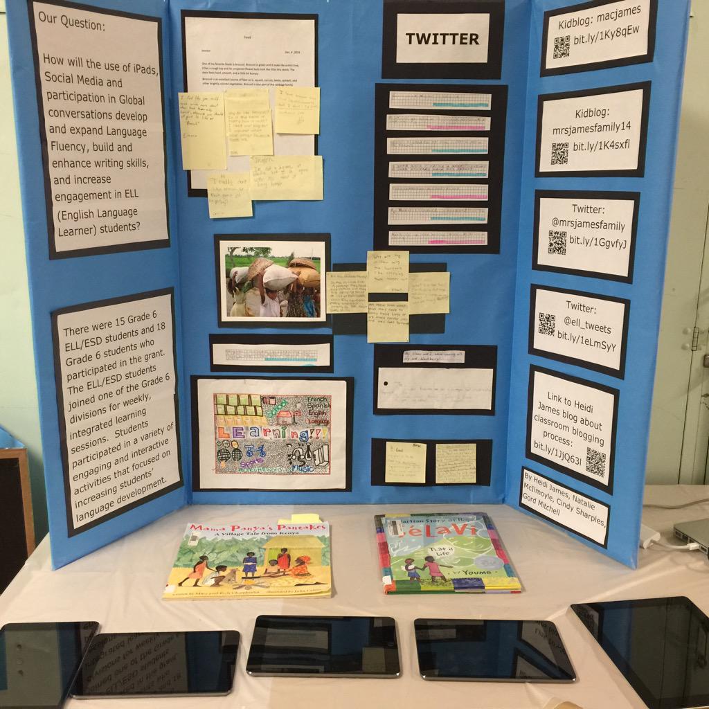 Excited for hearing everyone's learning at the #sd61learn grant night!