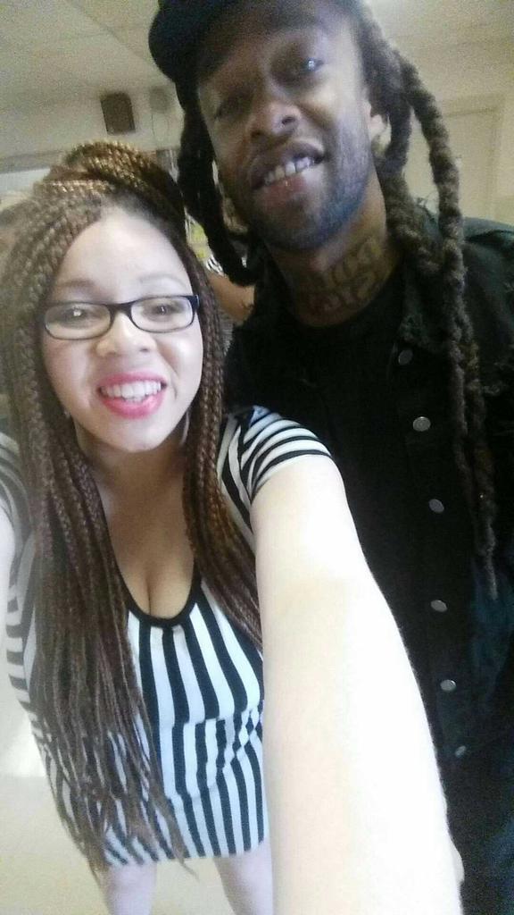 TyraM_'s tweet photo. Ty dolla sign and I http://t.co/29h8fStHun