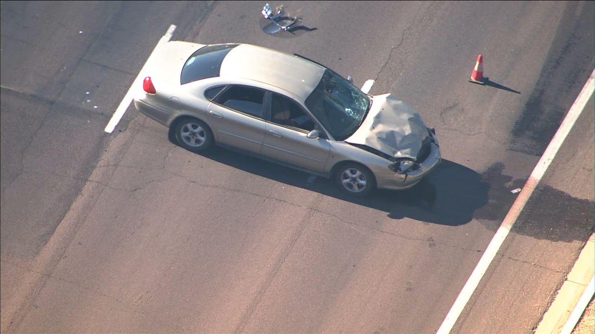 More photos from car vs motorcycle crash near Higley/Queen Creek roads