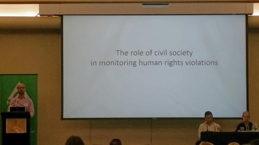 johnjablonka's tweet photo. #NTCOSSconf @DASSAN12 @welcome2aussie @AusHumanRights Ben, Dassan on rights for detainees at NTCOSS conference http://t.co/bHtDdCyNsS