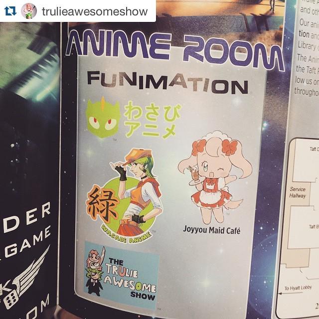 GreenMustardEnt's tweet image. via @WasabiAnime: #Repost @trulieawesomeshow with @repostapp.
・・・
#origins2015 #trulieawesomeshow