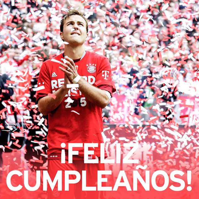Happy Birthday.. Mario Gotze..  