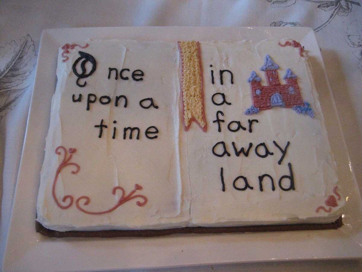 KFerrigan's tweet photo. A storybook birthday cake for my little princess #DisneySummerContest http://t.co/bdFEDDNaN8
